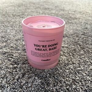 {Candier} You're Doing Great inspirational candle 9oz